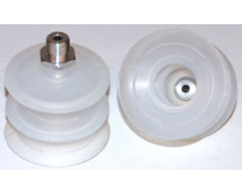 60mm Bellows suction cup with male thread (2.5)