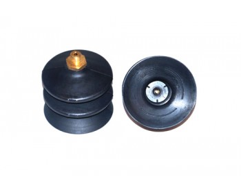 85mm Vulcanized bellows suction cup with male thread (2.5)